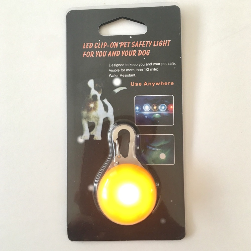 Yellow Led Light for Pets NWT - Picture 9 of 12